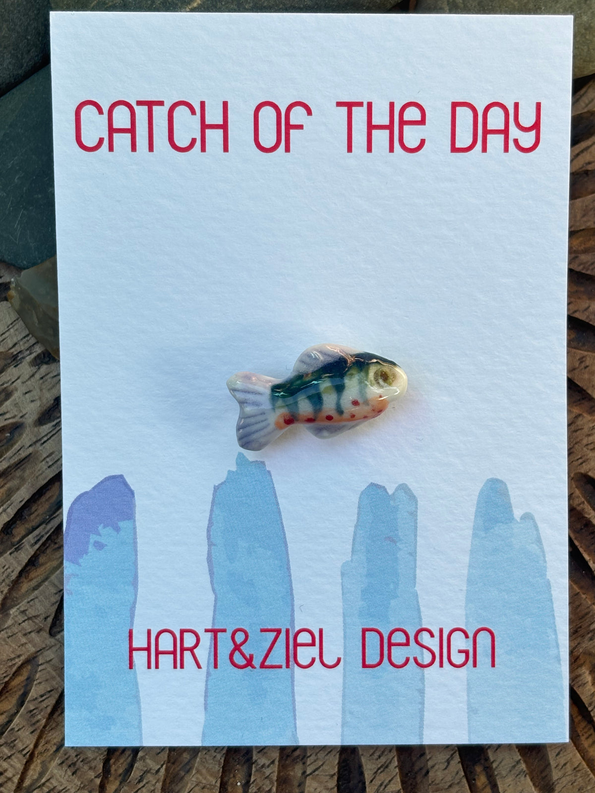 Catch of the Day broche nr 6