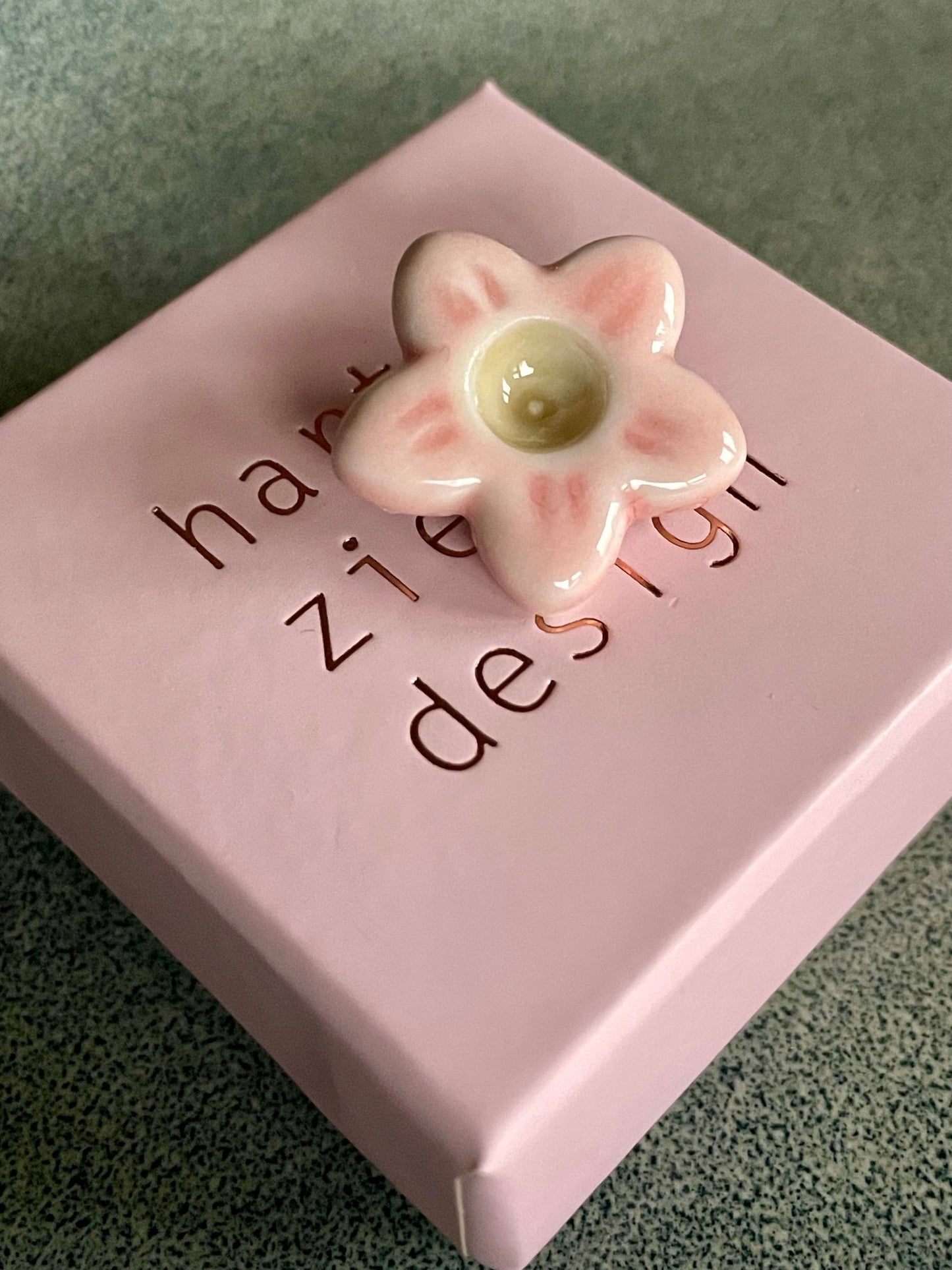 Bloem roze 01 - hart&ziel design