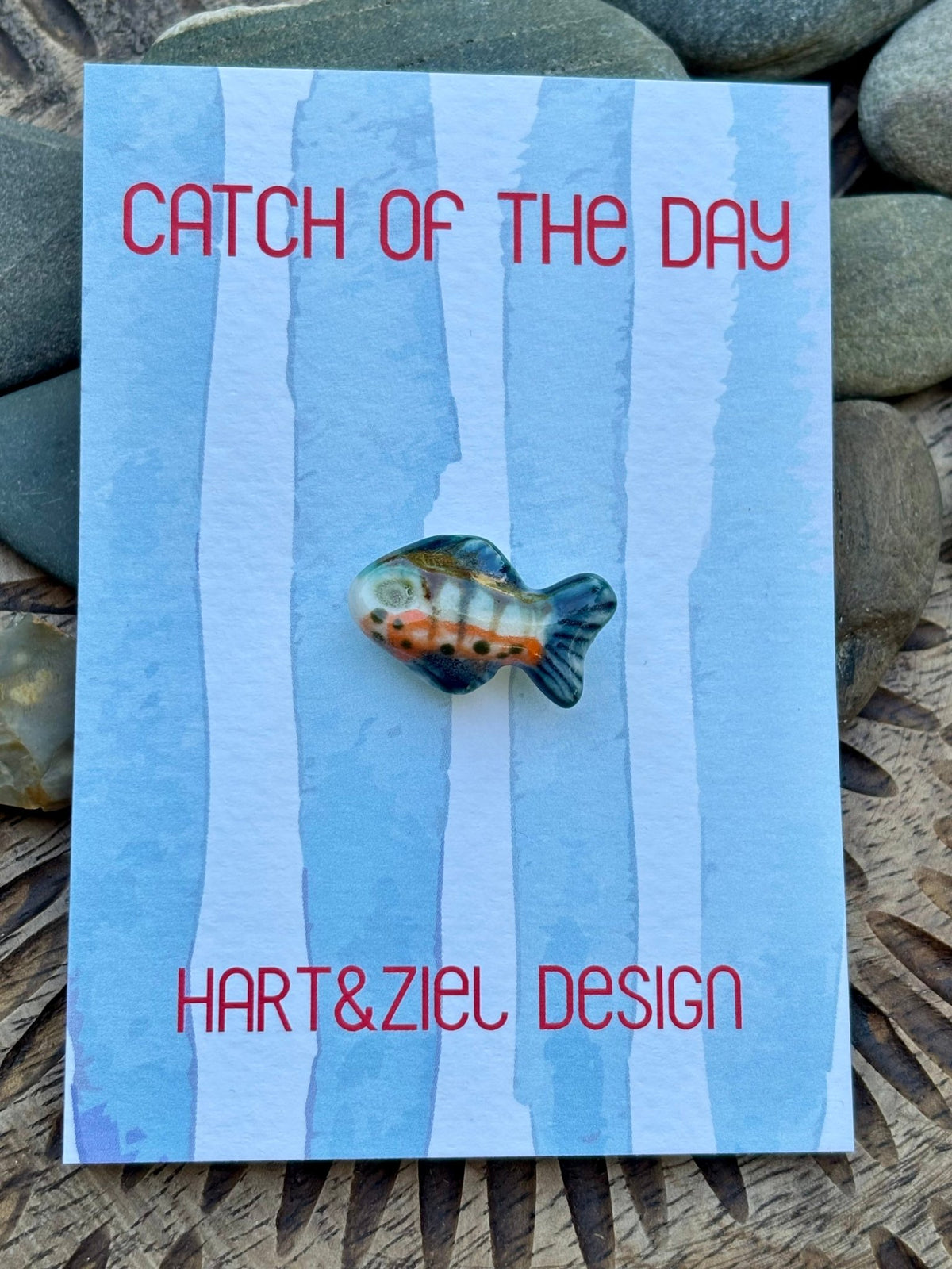 Catch of the Day broche nr 14 - hart&ziel design
