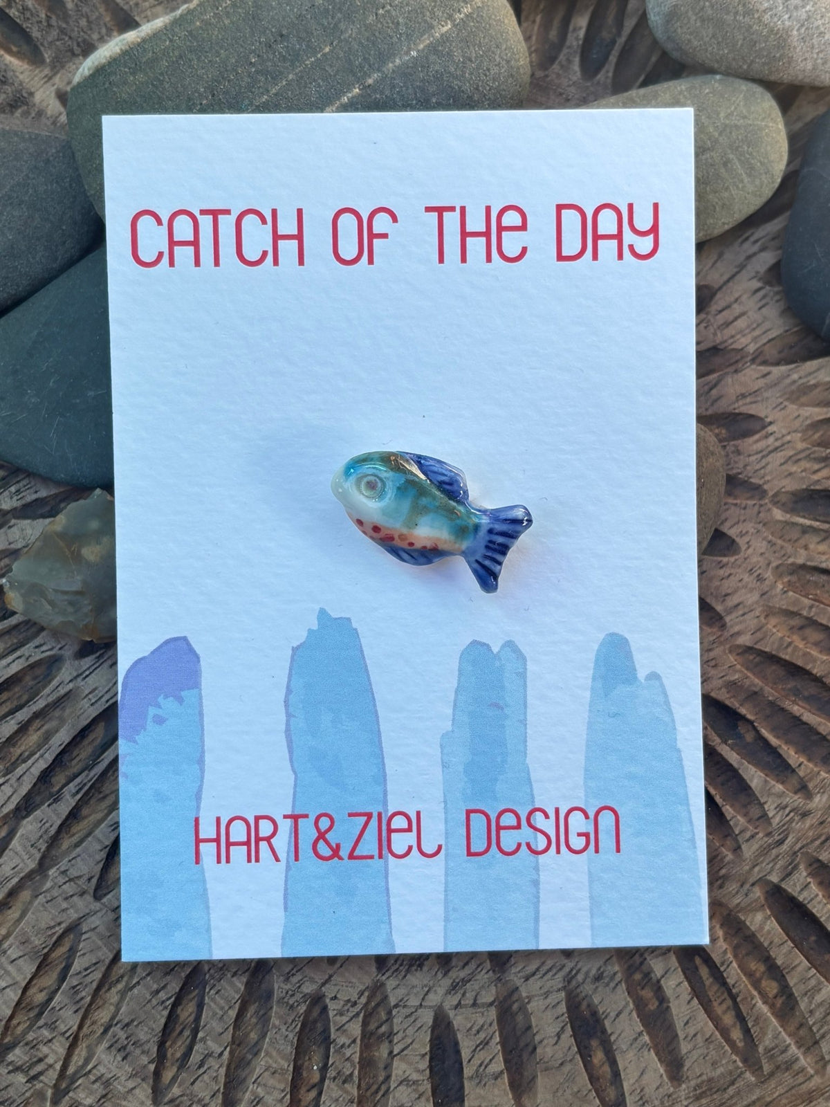 Catch of the Day broche nr 7 - hart&ziel design