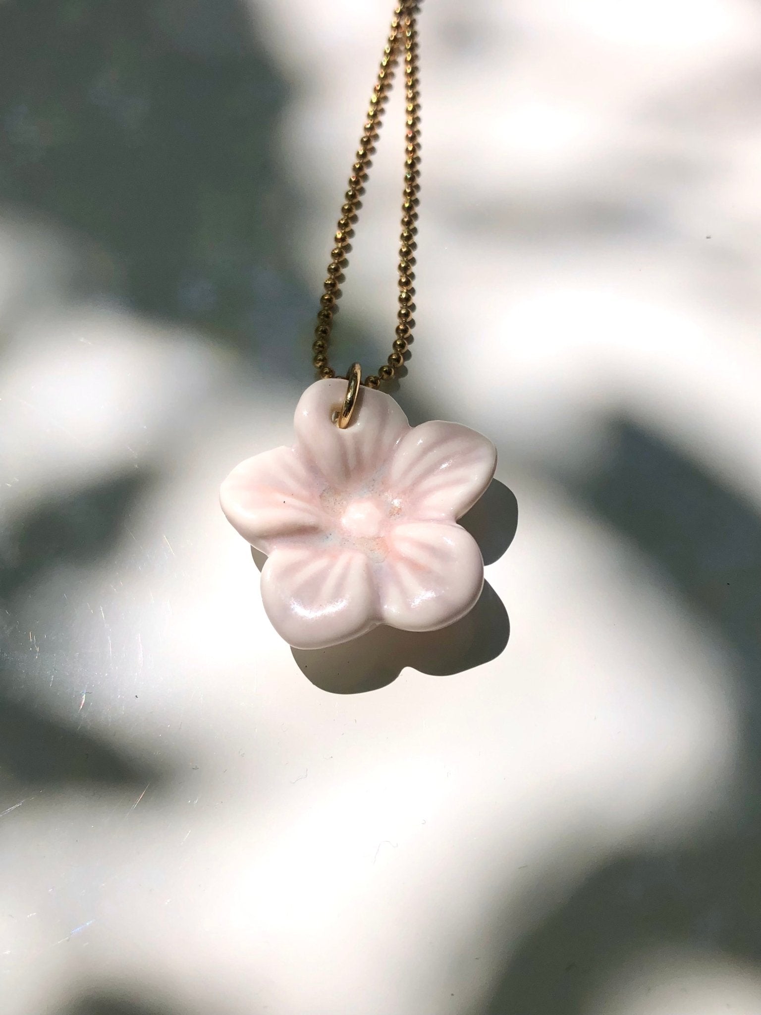 Nora - lange ketting 70 cm - hart&ziel design