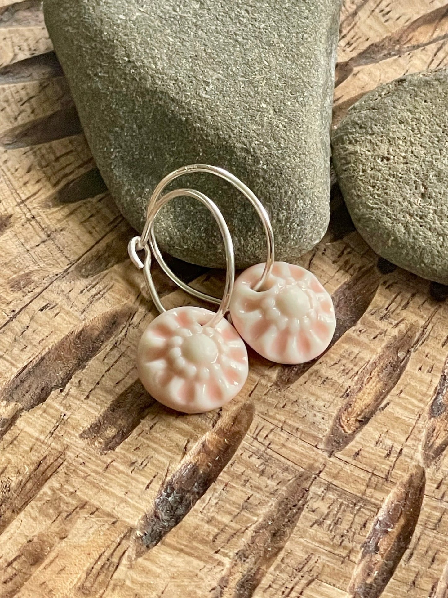 Oorring Zeeuws - roze - hart&ziel design