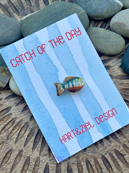 Catch of the Day broche nr 1