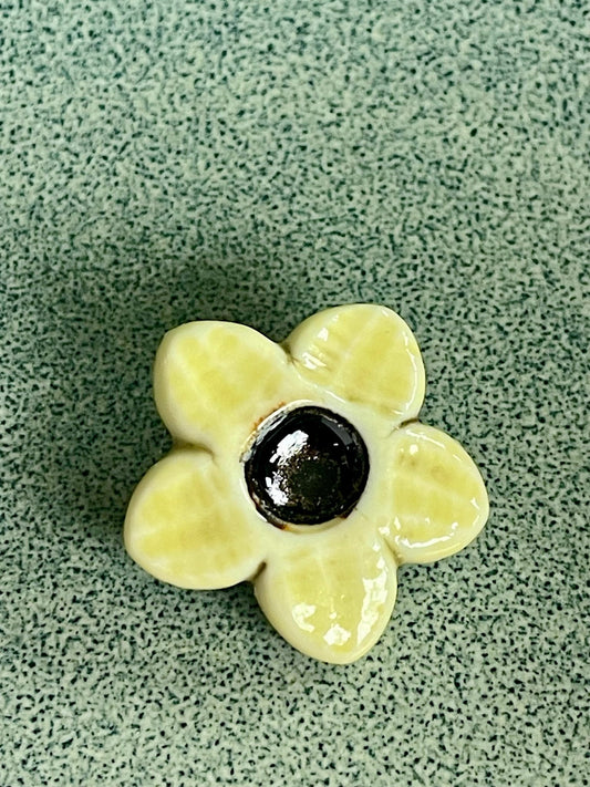 Bloem geel - hart&ziel design