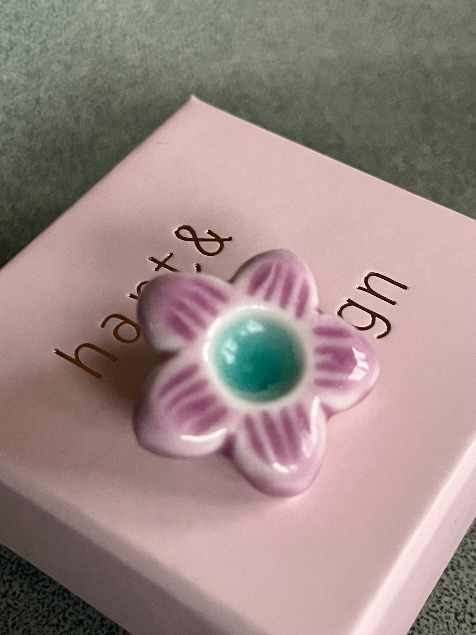 Bloem lila 01 - hart&ziel design