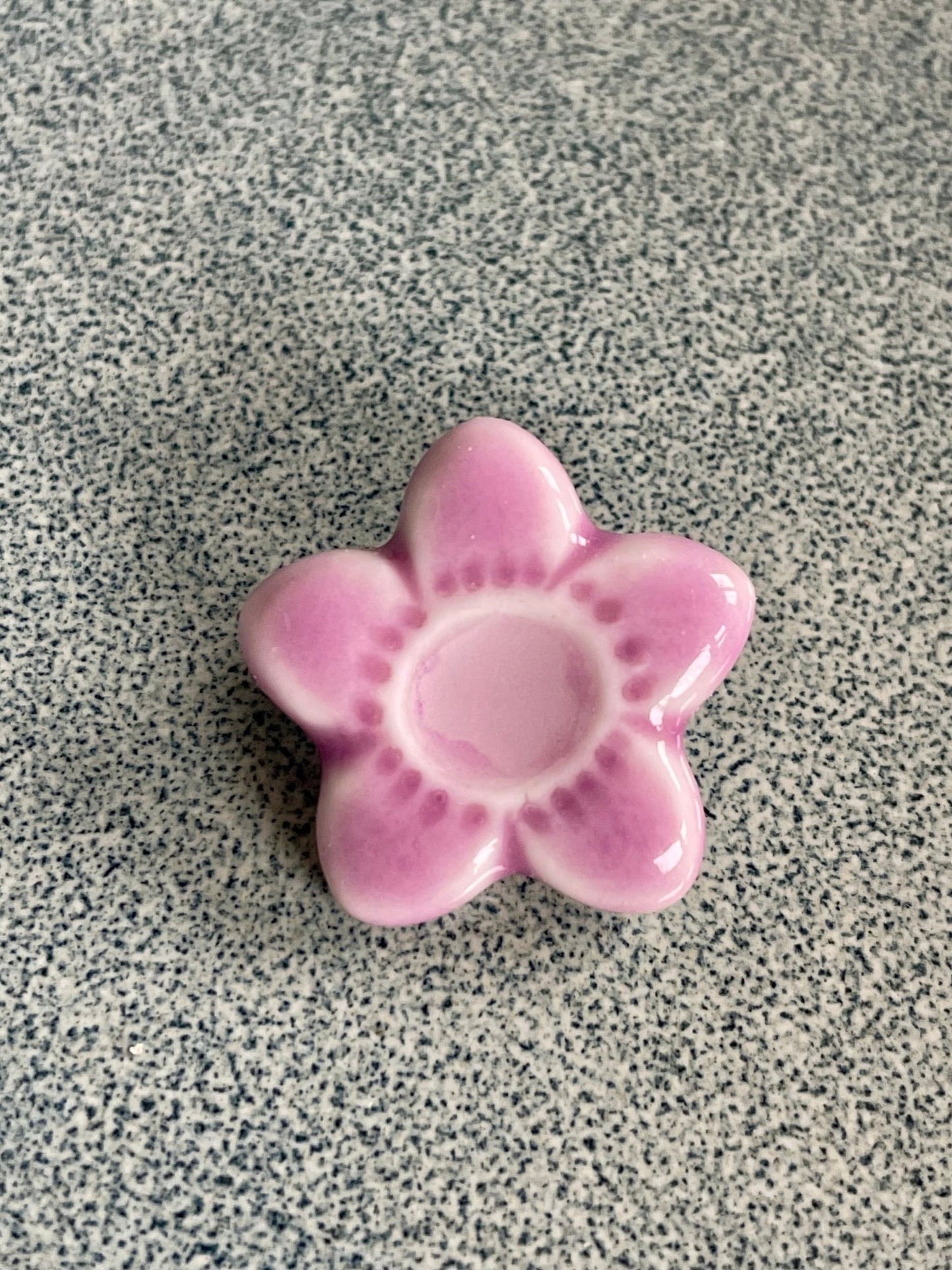 Bloem lila met roze - hart&ziel design