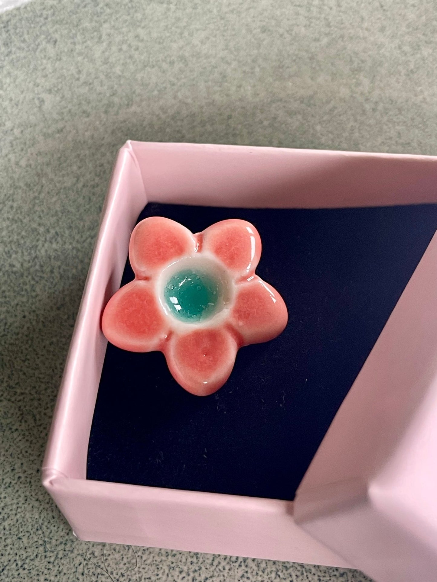 Bloem meloen roze - hart&ziel design