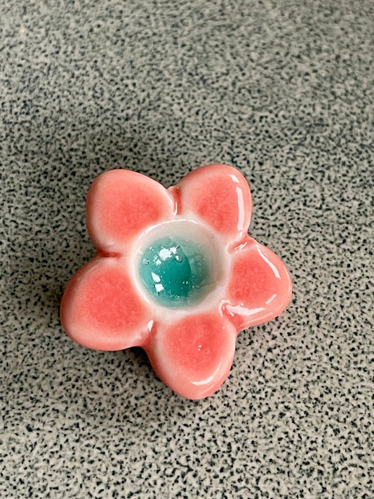 Bloem meloen roze - hart&ziel design