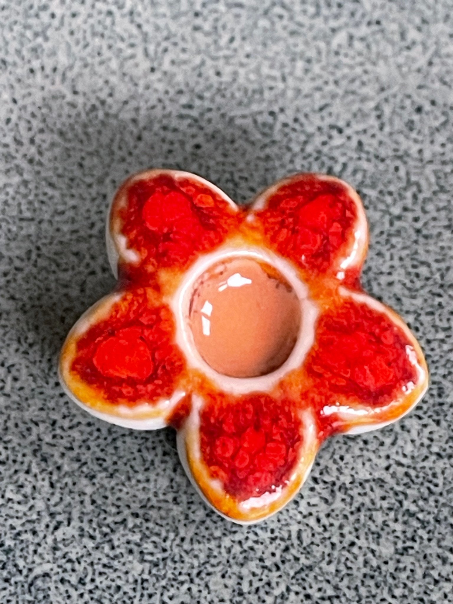 Bloem rood 01 - hart&ziel design