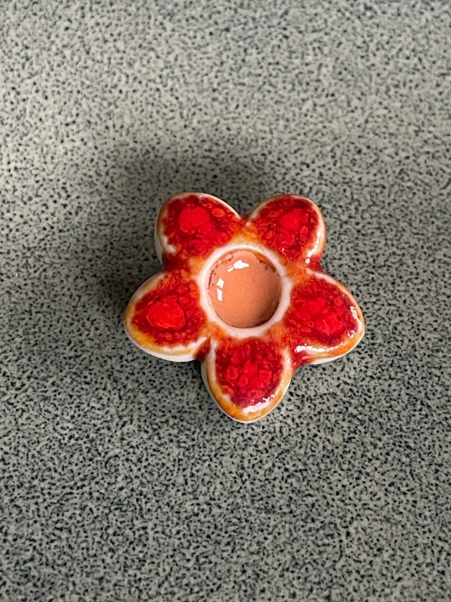 Bloem rood 01 - hart&ziel design