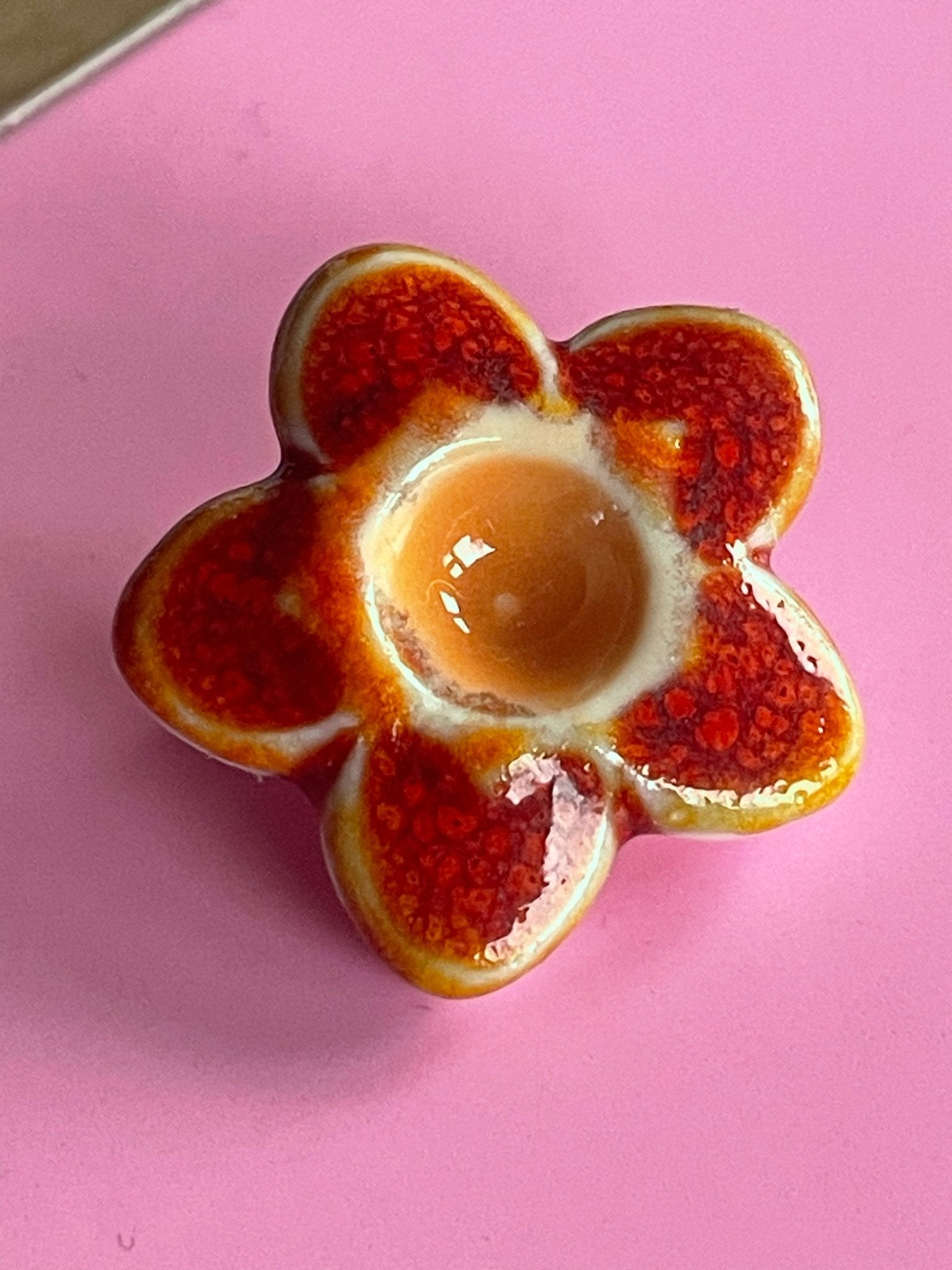 Bloem rood 02 - hart&ziel design