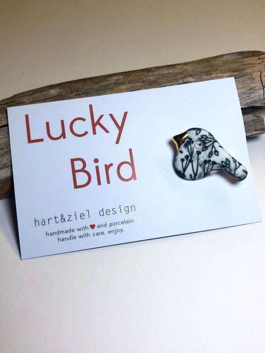 Lucky Bird - Flora black - hart&ziel design