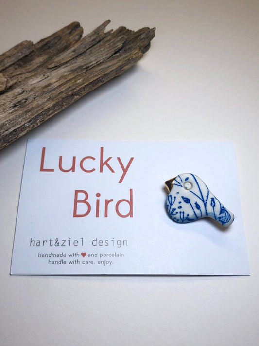 Lucky Bird - Flora blue nr 01 - hart&ziel design