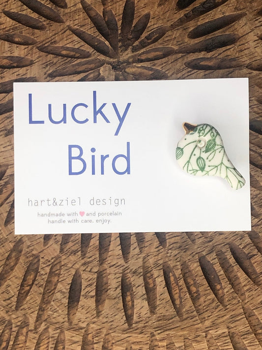 Lucky Bird - Flora green 03 - hart&ziel design