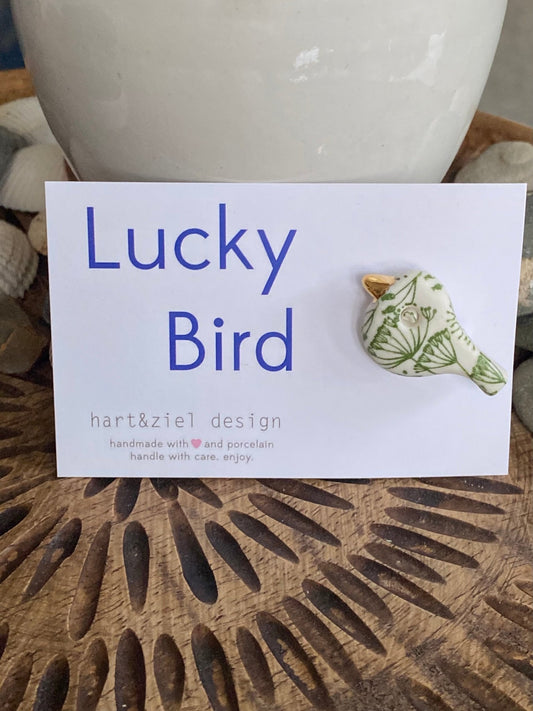 Lucky Bird - Flora green 03 - hart&ziel design