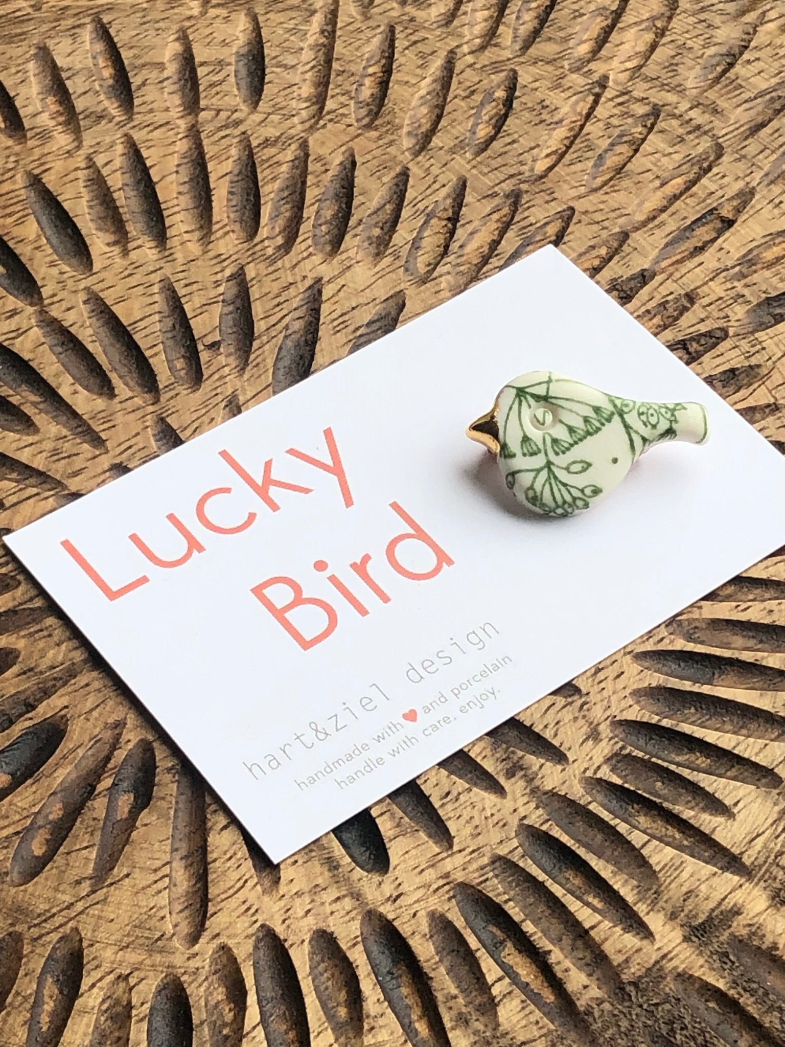 Lucky Bird - Flora green 03 - hart&ziel design