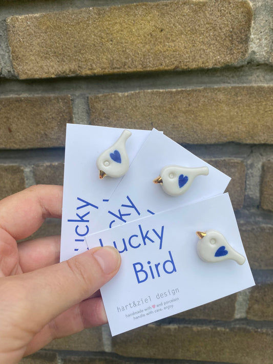 Lucky Bird - LOVE 01 - blue - hart&ziel design