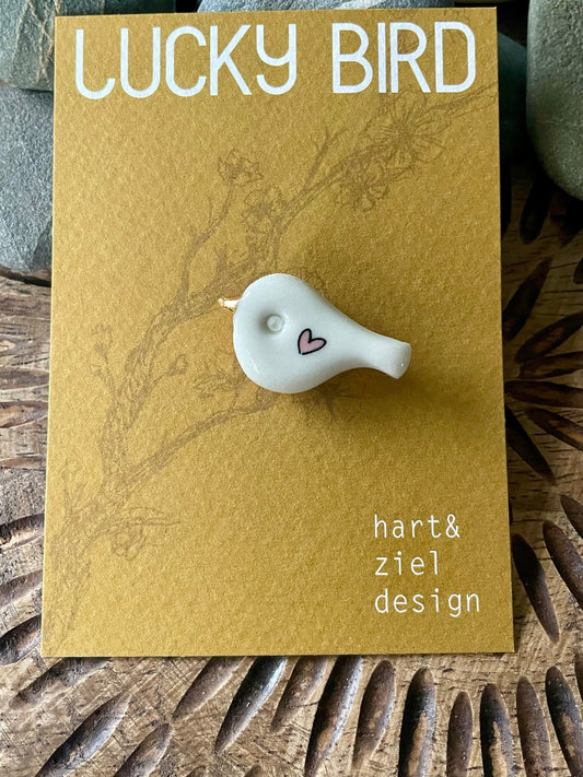 Lucky Bird - Mini hartje - hart&ziel design