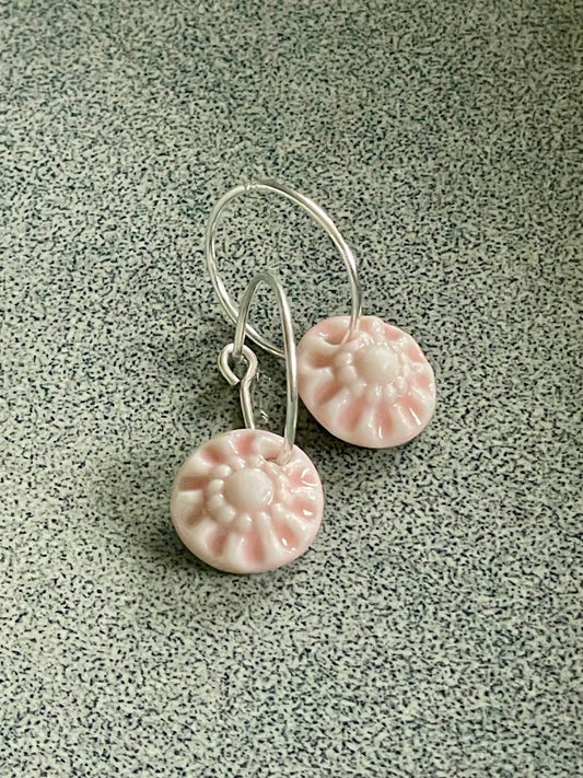 Oorring Zeeuws - roze - hart&ziel design