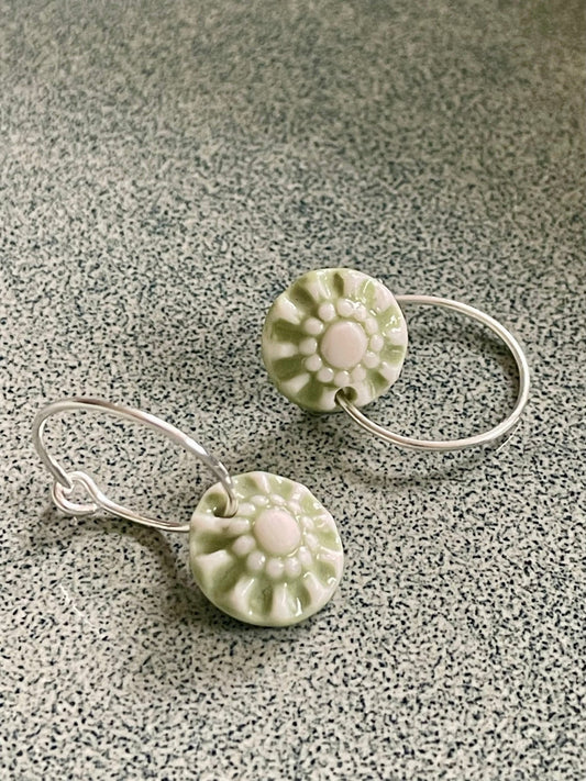 Oorring Zeeuws - sage - hart&ziel design