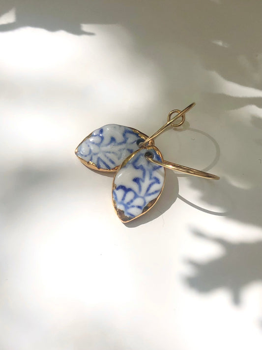 Oorringen Batik 02 - hart&ziel design