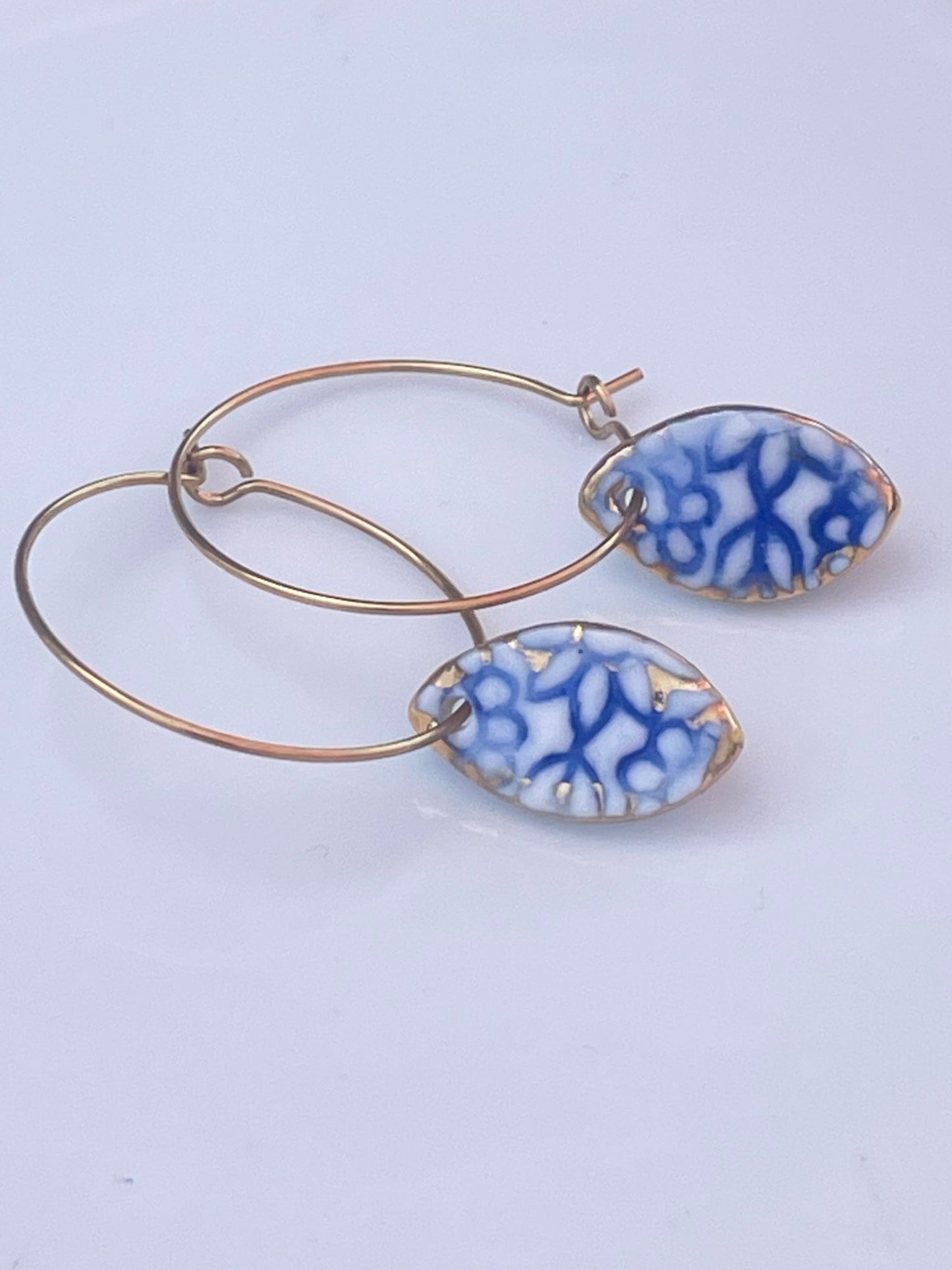 Oorringen Batik 06 - hart&ziel design