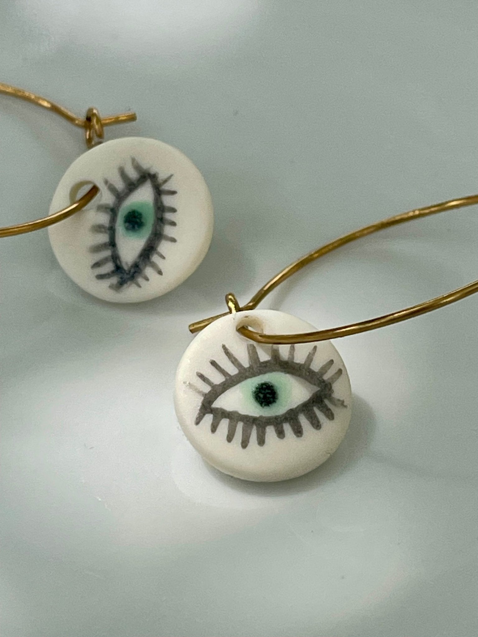 Oorringen Eyes 01 - hart&ziel design