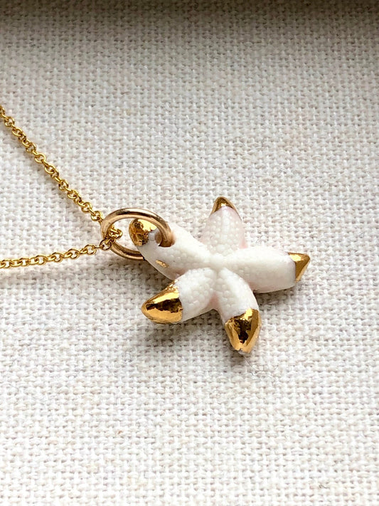 Starfish - Gold filled schakelkettinkje - hart&ziel design