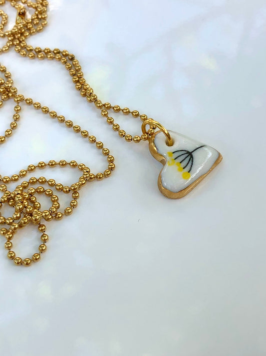 Sweetheart 09 - lange ketting - hart&ziel design